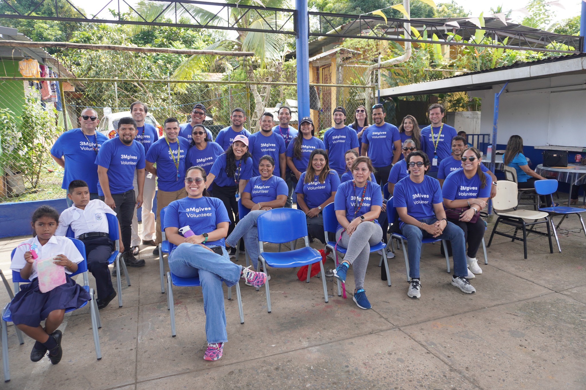 Proyecto Cosecha de Agua 3M Panamá en la Escuela Minnesota