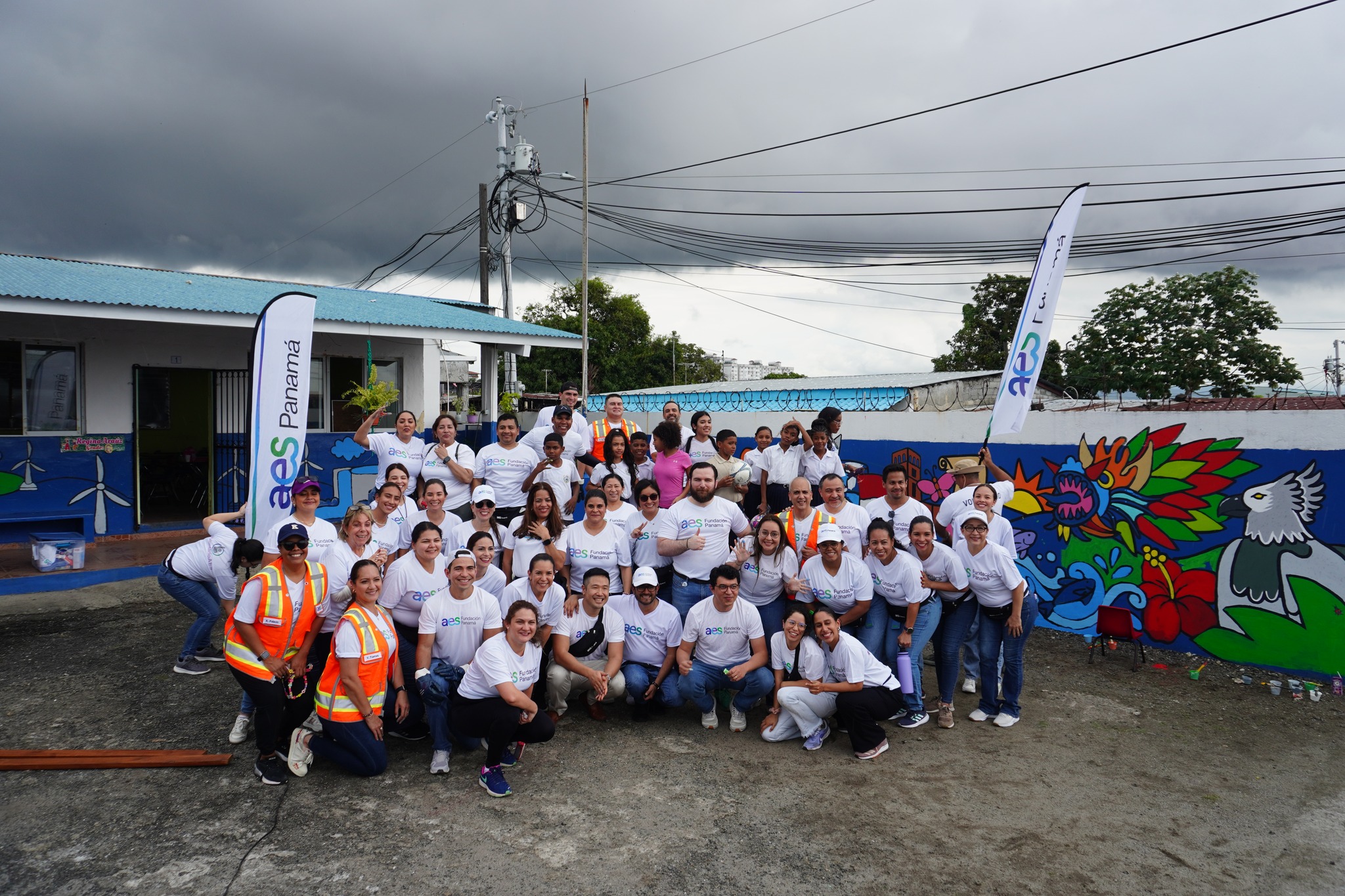 Voluntariado Corporativo de AES en la Escuela Gaspar Octavio Hernández